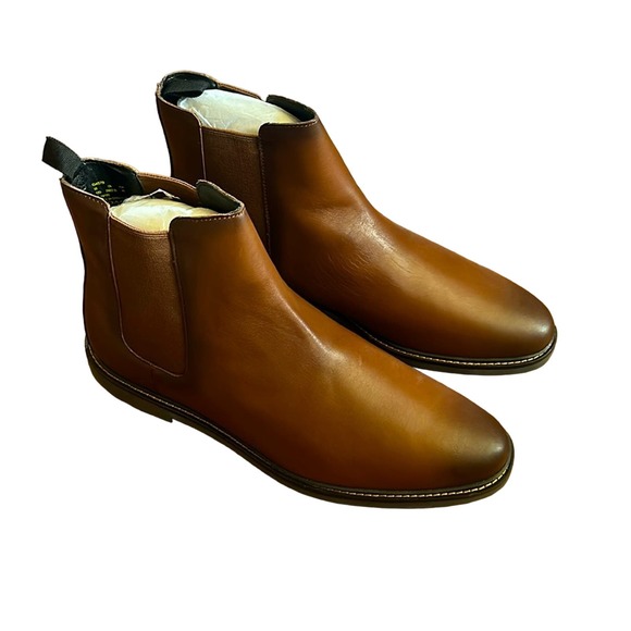 Coach Other - Coach men’s leather, Chelsea boots - brown -Size 12